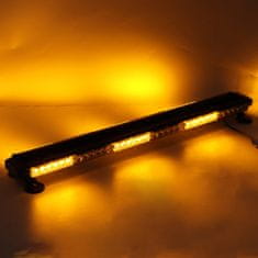 SONNENH 78 LED bleskový světelný panel s dvojstranným jantarovým varovným světlem, délka 96 cm