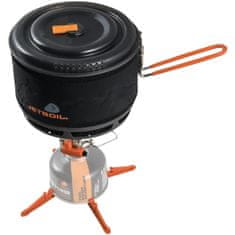 Jetboil Hrnec Jetboil Ceramic FluxRing Cook Pot Carbon 1.5L