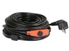 Topný kabel s termostatem 16 W, 1 m