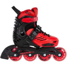 POWERSLIDE Dětské kolečkové brusle Khaan Junior LTD Red, 4x, 72, 35-38