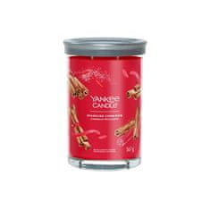 Yankee Candle Aromatická svíčka Signature tumbler velký Sparkling Cinnamon 567 g