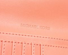 Michael Kors dámská prošívaná peněženka Sherbert lososově růžová