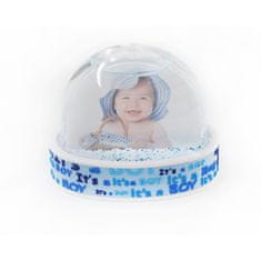 KPH 4011249010619/KU GLITZERKUGEL BABY2014 BLAU