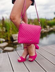 Vuch Dámská crossbody kabelka Coalie Dotty Pink