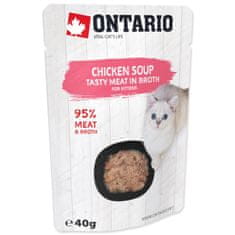 Ontario Polévka Kitten kuře 40g