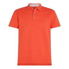 Tommy Hilfiger Tričko oranžové M MW0MW17770SOH