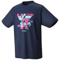 Yonex Tričko tmavomodré M Unisex Practice T-shirt