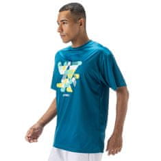 Yonex Tričko tyrkysové XL Unisex Practice T-shirt