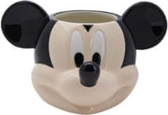 CurePink Keramický hrnek Disney|Mickey Mouse: Obličej Myšáka Mickeyho (objem 400 ml)