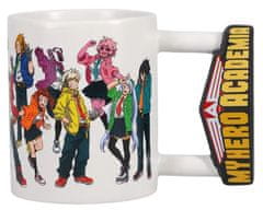 CurePink Keramický hrnek My Hero Academia: Postavy (objem 300 ml)