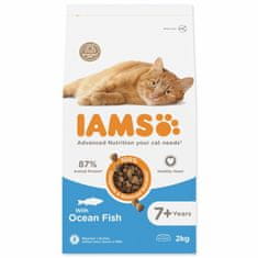 IAMS Krmivo Cat Senior Ocean Fish 2kg 