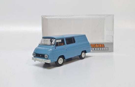 Brekina Brekina Škoda 1203 dodávka (1969) Modrá Světlá Brekina 1:87