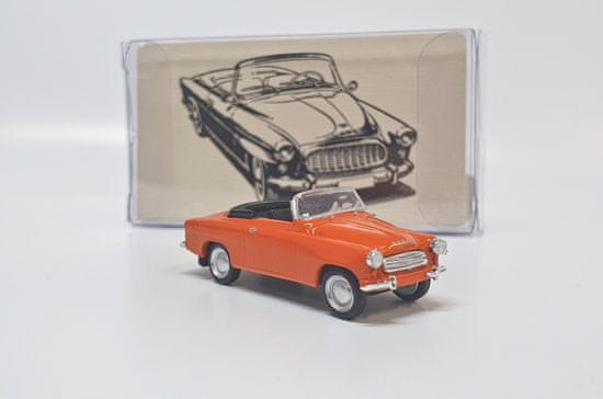 Brekina Brekina Škoda Felicia Roadster (1959) - Oranžová Brekina 1:87