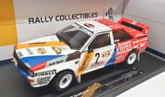 Sun Star Audi quattro A2, WINNER RALLY AVD STH HUNSRUCK 1984 H.Demuth/W.Lux 1:18