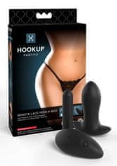 Pipedream Kalhotky Hookup Remote Lace Peek-a-Boo - velikost S-L