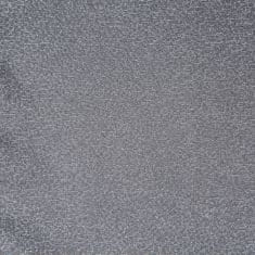 Eurofirany Dekorativní ubrus EDNA 140x180 Eurofirany ocel zdobená stříbrnou nití