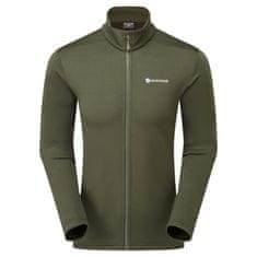 Montane Pánská funkční mikina Montane Protium Jacket oak green|M