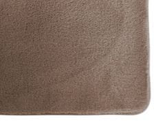Euromat Koberec pro koupelnu LOMBOK 50x80 Euromat fluffy brown