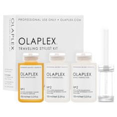 Olaplex Traveling Stylist Kit - regenerační kúra, 3x100 ml