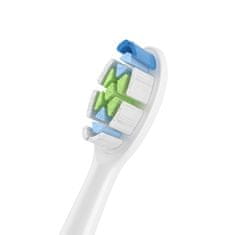 Ultrasonic Náhradní hlavice pro Philips Sonicare W2 Optimal White , 4 ks, bílé