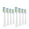 Ultrasonic Náhradní hlavice pro Philips Sonicare W2 Optimal White , 8 ks, bílé