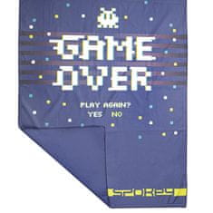 Spokey GAME OVER Rychleschnoucí sportovní ručník 80x160cm