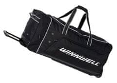 Winnwell Taška Premium Wheel Bag s madlem, černá, Junior, 36"