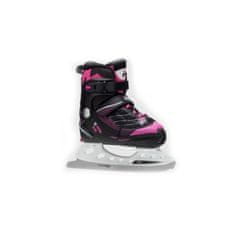 FILA Dětské lední brusle X-One G Ice Black/Pink, S, 29-32