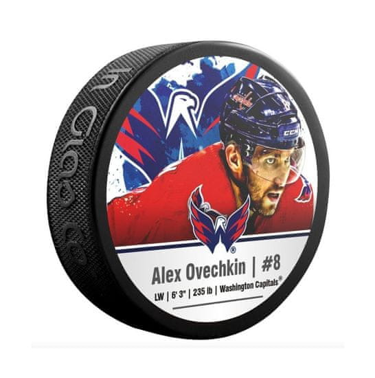 Inglasco Fanouškovský puk NHL Alexander Ovechkin