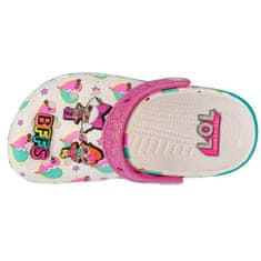 Crocs Dřeváky bílé 36 EU Lol Surprise Bff Girls Classic Clog