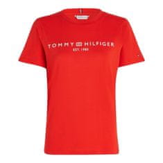 Tommy Hilfiger Tričko červené XS WW0WW40276XND