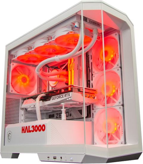 HAL3000 Alfa Gamer Zero (RTX 4070 Ti Super), bíá (PCHS2770)