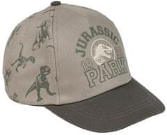 CurePink Dětská baseballová kšiltovka Jurassic Park|Jurský Park: 1993 Logo (obvod 53 cm)