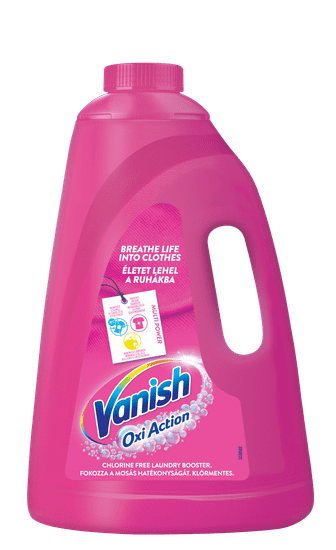 Vanish Oxi Action tekutý odstraňovač skvrn 3 l