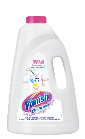 Vanish Oxi Action tekutý pro bělení a odstranění skvrn 3 l