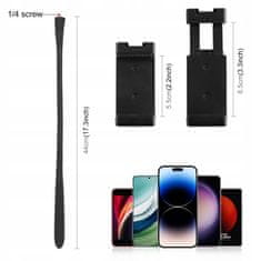 Puluz Ohebný flexibilní stativ Monopod Držák telefonu Samsung Huawei Xiaomi LG