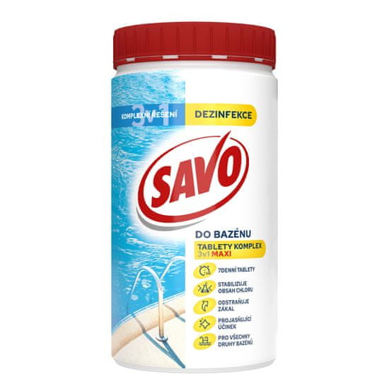 Savo tablety Maxi komplex 3v1 - 1,2 kg