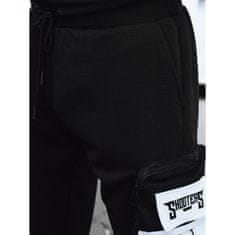 Dstreet Pánské bojové teplákové kalhoty TREA černé ux4371 L