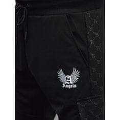 Dstreet Pánské bojové kalhoty KITA černé ux4372 S