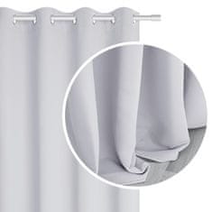 Inny Záclona připravená na očka HOLD 140x250 blackout white