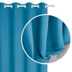 Inny Záclona připravená na očka HOLD 140x250 blackout turquoise