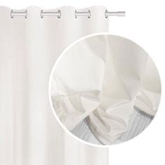 Inny Záclona připravená na očka VELVET SOFT 140x250 velur white