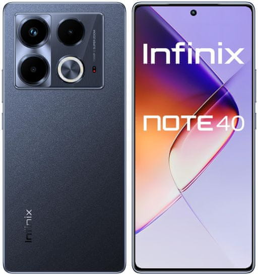 Infinix Note 40, 8GB/256GB, Obsidian Black