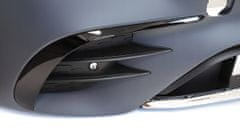 TUNING TEC  Přední nárazník Mercedes W213 2020-2023 černá chromová AMG