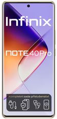 Infinix Note 40 PRO, 12GB/256GB, Titan Gold - rozbaleno