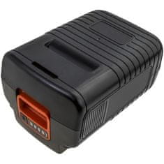 CameronSino Baterie pro Black & Decker (ekv. Black & Decker LBX1540), 2000 mAh, 40 V, Li-Ion