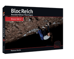 Geoqest Boulderingový průvodce BlockReich Boulderführer Thüringen - Durynsko