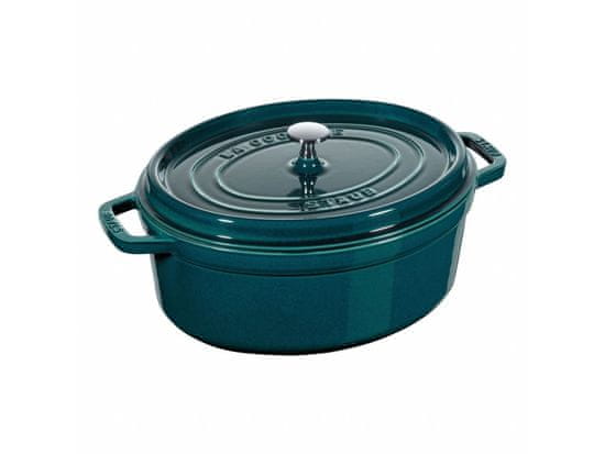 Staub Hrnec oválný litinový s poklicí,31 cm / 5,5 l STAUB