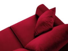 Intesi Rohová sedací souprava rozkládací Cartadera Red Velvet pravý roh