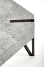 Intesi Konferenční stolek Lofty beton / černá